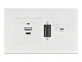 DeLOCK Easy 45 Hvid