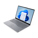 Lenovo ThinkBook 16 G8 IRL Intel Core 7 240H Laptop 40,6 cm (16") WUXGA 16 GB DDR5-SDRAM 512 GB SSD Wi-Fi 6E (802.11ax) Windows 11 Pro Engelsk Grå