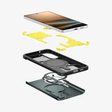 Spigen Tough Armor AI (MagFit) mobiltelefon etui 17 cm (6.7") Cover Grøn