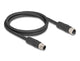 DeLOCK 80519 sensor- & aktuatorkabel 1 m RST M12 Sort
