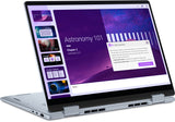 DELL 14 Plus 2-in-1 DB04250 Copilot+ PC Intel Core Ultra 7 256V Hybrid (2-i-1) 35,6 cm (14") Berøringsskærm Full HD+ 16 GB LPDDR5x-SDRAM 1 TB SSD Wi-Fi 7 (802.11be) Windows 11 Pro Blå