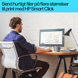 HP OfficeJet Pro 9720e Trådløst All-in-One Farve Printer, Tosidet print; Kopimaskine, scanner