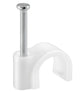 Goobay 17080 kabelholder Hvid 100 stk