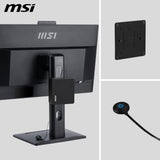 MSI Cubi NUC AI+ 3MG-005BEU USFF Sort 322 Intel® SoC FCBGA2540 4,4 GHz Indbyggede højttaler(e)