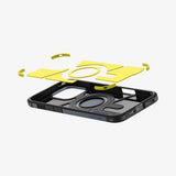 Spigen Tough Armor AI (MagFit) mobiltelefon etui 17,5 cm (6.9") Cover Grå