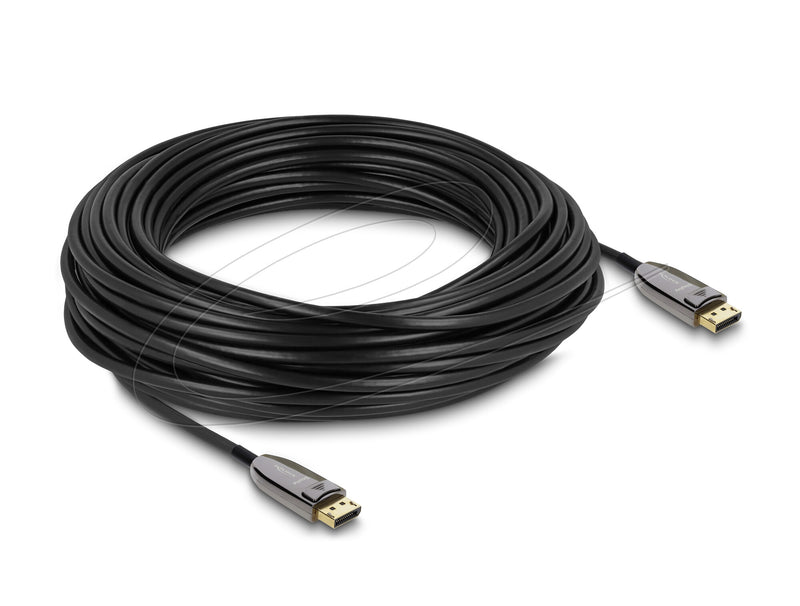 DeLOCK 87118 DisplayPort kabel 25 m Sort