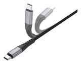 4smarts 541454 USB-kabel 1,5 m USB C 0,48 Gbit/sek. 60 W Sort