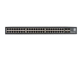 LevelOne GTU-5211 netværksswitch Ikke administreret Gigabit Ethernet (10/100/1000) Sort