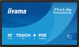 iiyama TW3226AS-B3P skilte display Kiosk design 80 cm (31.5") LED Wi-Fi 430 cd/m² Fuld HD Sort Berøringsskærm Indbygget processer Android 24/7