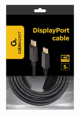 Gembird CC-DP2-5M DisplayPort kabel Sort