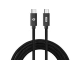 Conceptronic ETTA03B20 USB-kabel USB 2.0 2 m USB C 0,48 Gbit/sek. 240 W Sort