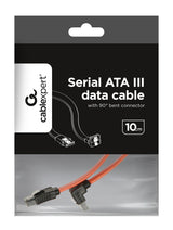 Gembird CC-SATAM-DATA90-0.1M SATA-kabel 0,1 m Rød