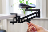 Mousetrapper Armrest - Dynamic Ledge Imiteret læder Sort