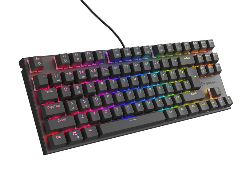 GENESIS Thor 303 TKL tastatur Spil USB QWERTY US International Sort