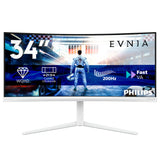 Philips 34M2C5601QA/00 computerskærm 86,4 cm (34") 3440 x 1440 pixel Hvid