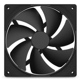 NZXT F140P Computerkabinet Ventilator 14 cm Sort 1 stk