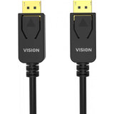 Vision TC 2MDP8K/BL DisplayPort kabel 2 m Sort