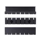 StarTech.com S2MB-DESK-CABLE-TRAY kabelorganisator Skrivebord Kabelbakke Sort 2 stk
