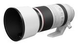 Canon RF 100-500mm F4.5-7.1L IS USM SLR Telefoto zoomobjektiv Sort, Hvid