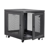 Tripp Lite SR12UB stativ 12U Fritstående reol Sort