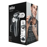 Braun Series 7 71-S7200cc Folie shaver Trimmer Sort, Sølv