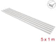 DeLOCK 22066 kabelorganisator Universel Kabelkanal Hvid 5 stk