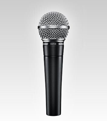 Shure SM58 Sort Studiemikrofon