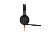 HP Poly Blackwire 5210 USB-C-monoheadset + 3,5 mm stik +USB-C/A-adapter (bulk)