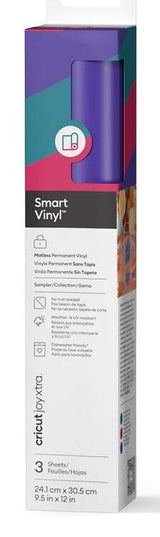 Cricut 2011367 selvklæbende vinyl Permanent Turkisfarve, Lyserød, Lilla Mat