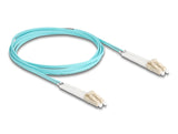 DeLOCK 88080 InfiniBand og fiberoptisk kabel 2 m LC Turkisfarve