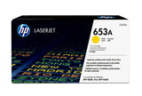 HP Original 653A LaserJet-tonerpatron, gul