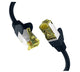EFB Elektronik EC020200032 netværkskabel Sort 0,25 m Cat6a S/FTP (S-STP)