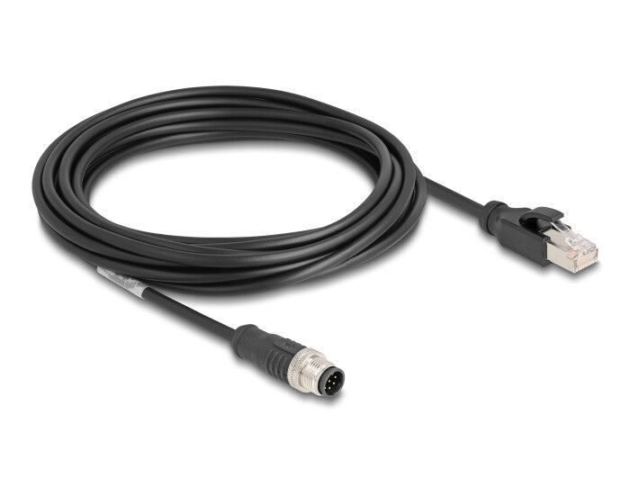 DeLOCK 80811 netværkskabel Sort 5 m Cat5e S/FTP (S-STP)