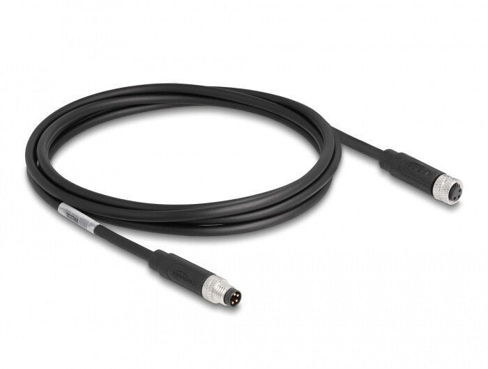 DeLOCK 80143 sensor- & aktuatorkabel 2 m M8