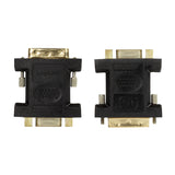LogiLink AD0001 videokabel adapter VGA (D-Sub) DVI-I Sort