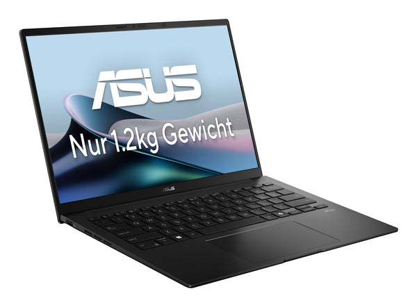 ASUS Zenbook 14 OLED UM3406GA-QD030W Copilot+ PC AMD Ryzen AI 7 445 Laptop 35,6 cm (14") WUXGA 32 GB LPDDR5x-SDRAM 1 TB SSD Wi-Fi 6E (802.11ax) Windows 11 Home Sort QWERTZ Tysk