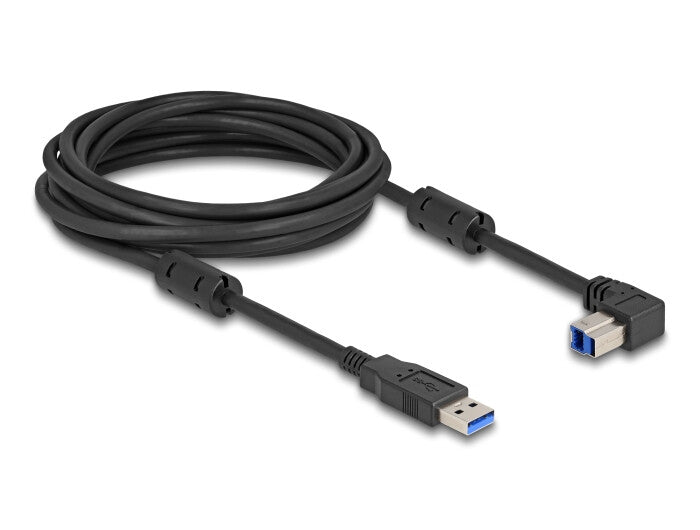 DeLOCK 81115 USB-kabel USB 3.2 Gen 1 (3.1 Gen 1) 5 m USB A USB B 5 Gbit/sek. Sort
