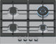 Siemens EC6A5HI90 kogeplade Sort, Rustfrit stål Indbygget 60 cm Gaskomfur 4 zone(s)