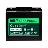 Green Cell AGM12V18AH-H UPS batteri Blybatterier (VRLA) 12 V 18 At