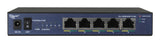 ALLNET 201875 Ikke administreret 2.5G Ethernet (100/1000/2500) Strøm over Ethernet (PoE) Bord-/vægmontering Sort