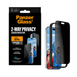 PanzerGlass ® 2-Way Privacy Skærmbeskyttelse iPhone 18 Pro | Ultra-Wide Fit m. EasyAligner