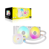 Corsair iCUE LINK TITAN RX RGB Processor Alt-i-en væskekøler 12 cm Hvid 1 stk