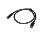 Lanberg CA-USBE-20CC-0005-BK USB-kabel USB 3.2 Gen 1 (3.1 Gen 1) 0,5 m USB C 5 Gbit/sek. 100 W Sort