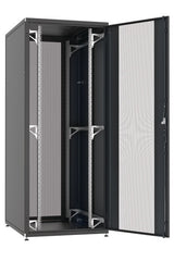 EFB Elektronik PRO-4280TS.P1P2 stativ 42U Fritstående reol Sort
