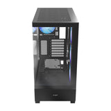 FSP M370-BA Case Midi Tower mITX, mATX, ATX (BTF) Black ARGB Sort