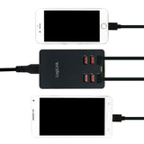 LogiLink PA0139 oplader til mobil enhed Universel Sort Vekselstrøm Indendørs