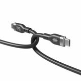 HYPER HJ4001BKGL USB-kabel USB 2.0 1 m USB C 0,48 Gbit/sek. 240 W Sort