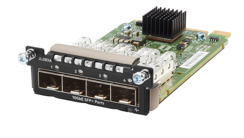 HPE Aruba Networking 3810M/2930M 4-port 100M/1G/10G SFP+ MACsec Module netværk switch-modul