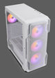 Nanoxia DS-9ARGB-W computeretui Midi Tower Hvid
