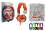 Esperanza EH149O hovedtelefoner/headset Ledningsført Musik Orange